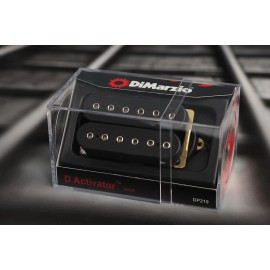 DiMarzio DP219BK D Activator Neck Humbucker - Black / Standard Spacing