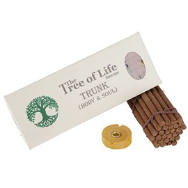 GURU SHOP The Tree of Life Incense, Handmade Incense Sticks - Trunk/Body and Soul, Beige, 13 x 5 x 5 cm, Incense Sticks from Tibet, Nepal