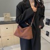Brown Suede Bags for Women Faux Suede Purse Suede Handbag