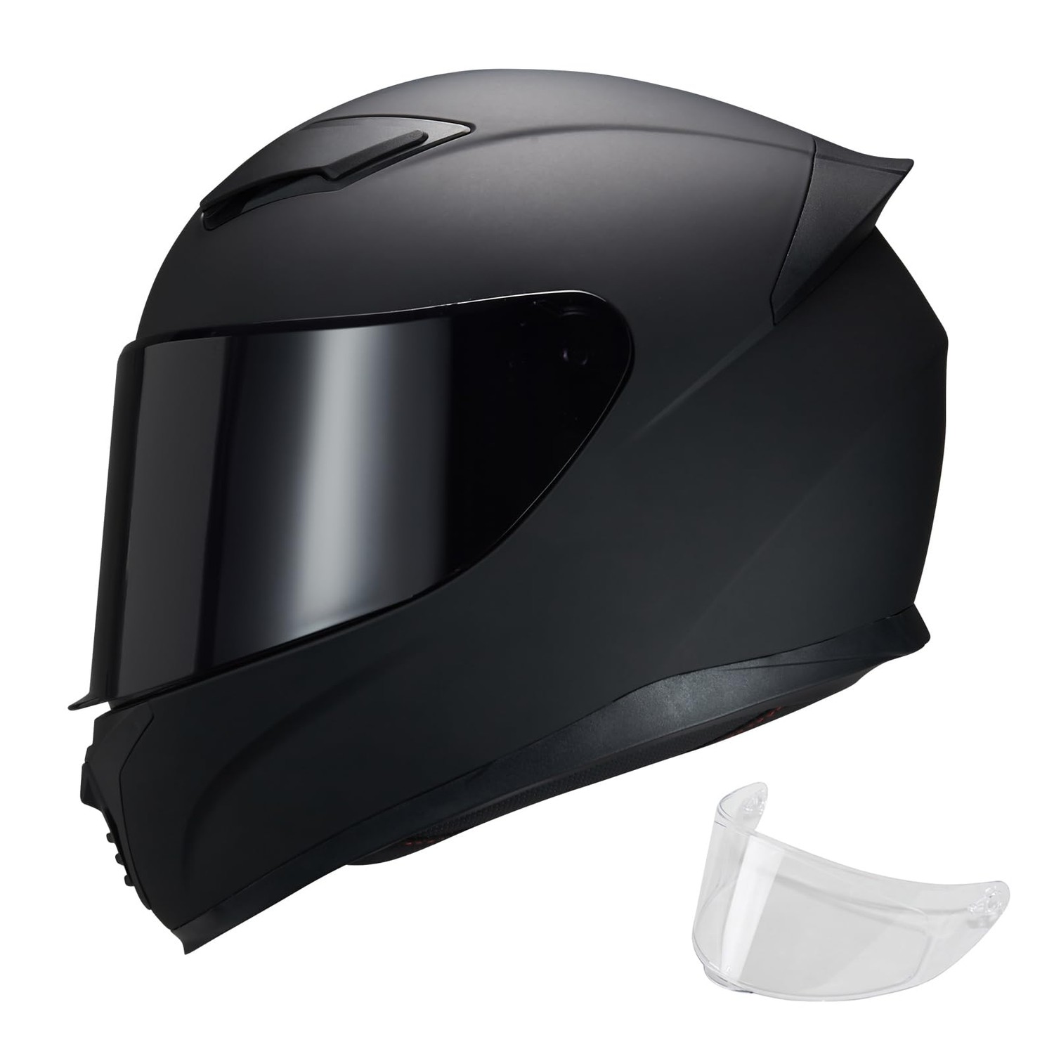 gdm dk 140 mb duke series full face motorcycle helmet Beast Dual Sport Matte Black Large / Matte Black / Tinted & Clear Torc T50 3/4 Retro allergenic and antimicrobial nylon Style:High Handlebar 10.5 inches