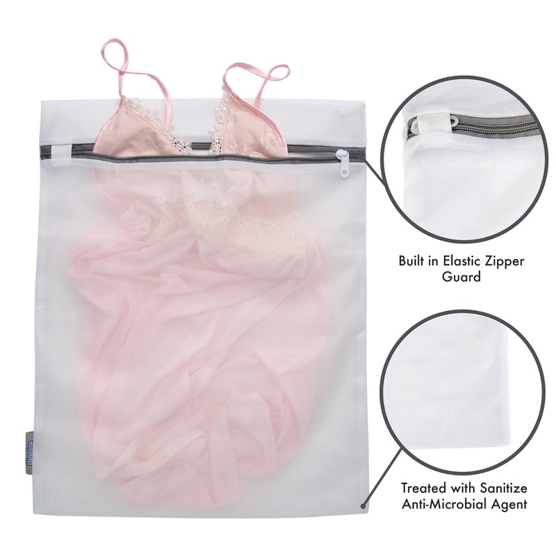 Laundry 360 2 Pack Large Mesh Wash Bag | Laundry