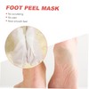 Baluue 2 Pair Exfoliating Foot Mask Rose Foot Care Peel