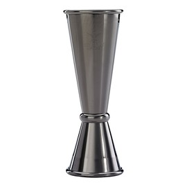 Barfly M37005BK Japanese Jigger, 1 oz x 2 oz, Gun Metal Black