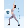 Yoga Stretching Strap，Yoga Stretch Gurt，für Fitness, Tanztraining, Gymnastik.（9）
