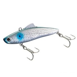 SHIMANO Exsense XV-385M Salvage Lure, 85ES, Silver and Blue (002 Kyourin Borakono)