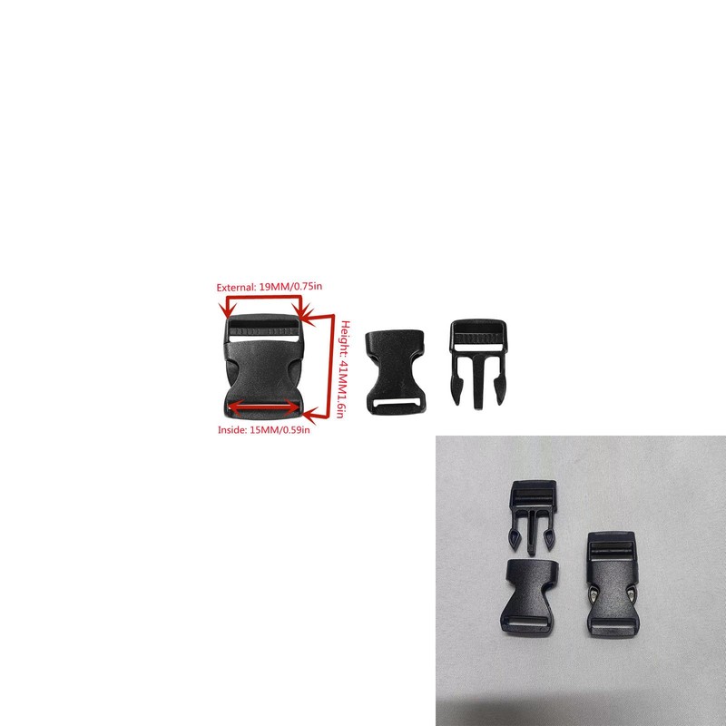plastic buckle clips, quick side release plastic buckle Be suitable