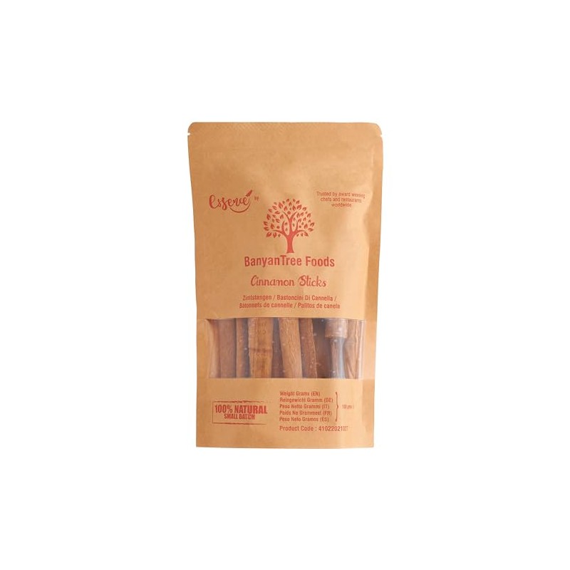 BanyanTree Foods Premium Cinnamon Sticks| Curls | Quills 100g~ All