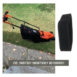 SING F LTD 4Pcs Sponge Air Filter Replacement 5687301 560873001 901590001 Compatible with Ryobi RY251PH RY254BC RY25AXB RY30020 RY30020A Foam Air Filter