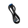 CableMod ModFlex Sleeved Right Angle Internal USB 3.0 Cable (Black,
