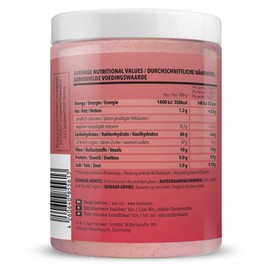 Bodylab24 Smoothie Powder Red Elixir 400g, kalorienarmes Pulver zur Herstellung eines Getränks in Smoothie-Art, aus 22 Frucht- und Gemüsesorten, mit Kohlenhydrate, Ballaststoffe und Eiweiß