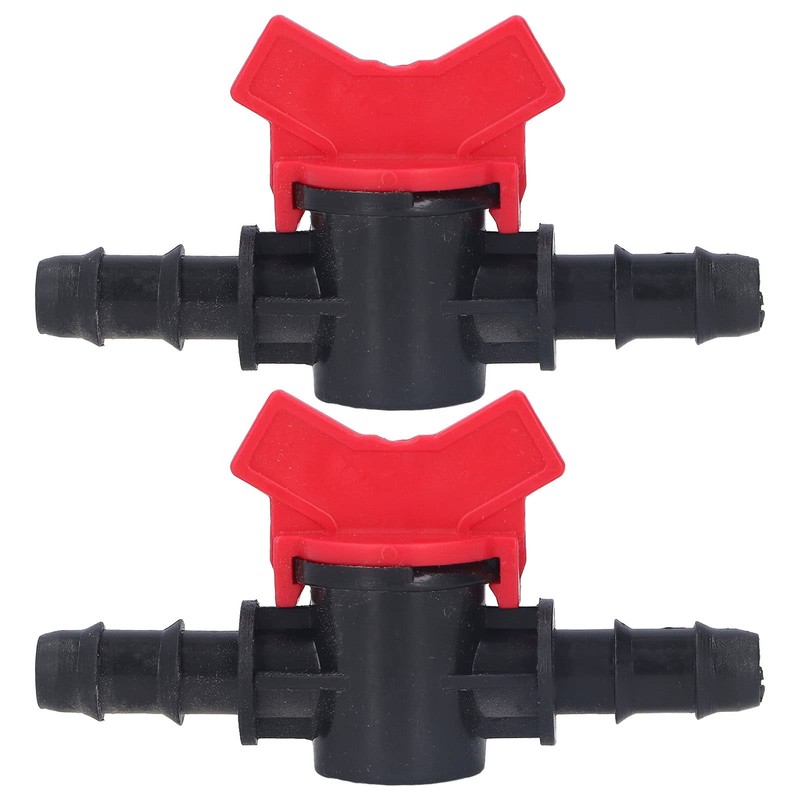 2-Pack Water Stop Regulator, 1M Ball Valve, 12mm Flow Control