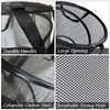 BATTOO Collapsible Laundry Basket Foldable Mesh Pop Up Hamper with