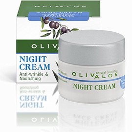 OLIVALOE 00170 - NIGHT CREAM Anti-wrinkle & Nourishing - nährende Anti-Falten Nachtcreme 40ml, Naturkosmetik