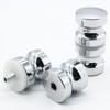 Kyuionty 2 Pack Shower Glass Door Handle, Stainless Steel Shower