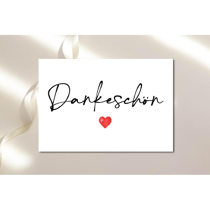 The Life Barn Postcard with Envelope Thank You Card