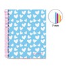 Miquelrius A5 Notebook Ruled 7mm Hardback A5 Notebook with 120