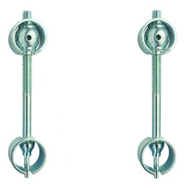 2 Pack 4 Inch Long Adjustable Countertop Tite-Joint Fasteners Steel Designed for 3/4" Thick Wood
