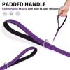 PUPTECK Reflective Dog Leash with Comfortable Padded Handle Durable Nylon