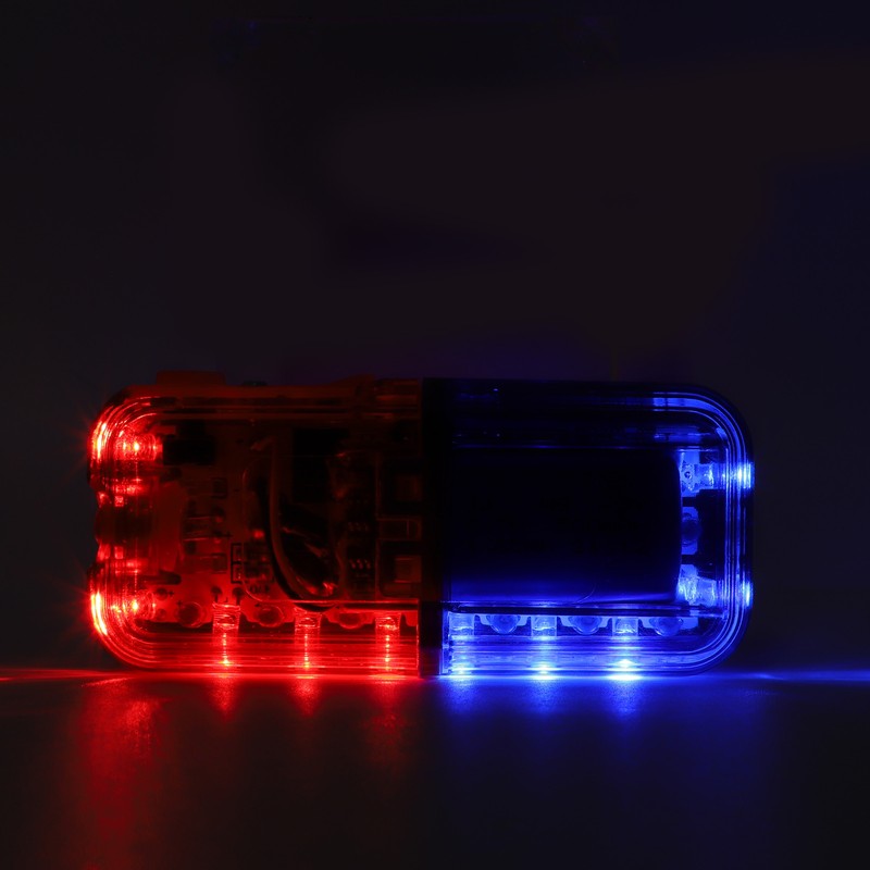 LED Warning Shoulder Light Rechargeable High Brightness Clip Shoulder Strobe