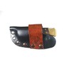 Buck 110 Quick-Draw Knife Sheath - Black/Brown Belt Loop