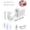 SLVIEKAE Nose Piercing Kit Disposable Nose Piercing Gun Kit with