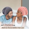 NICPOO 2 Pcs Adjustable Silk Satin Bonnet Hair Wrap for
