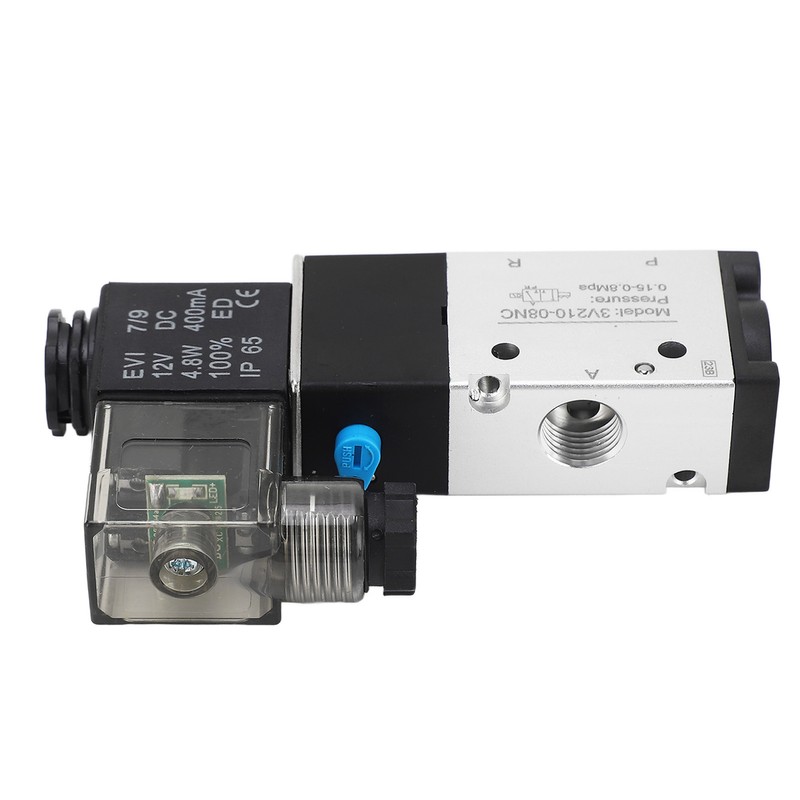 1/4in NPT Pneumatic Solenoid Valve 2 Position 3 Way IP65