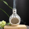 MOUGIGI Handcrafted Palo Santo Holder Ceramic Incense Burner - Compact