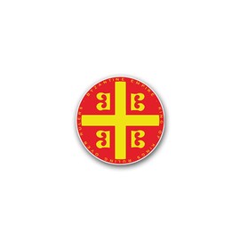 Sticker Byzantine Empire 3 Byzantium Eastern Roman Empire 7 x 7 cm #A2293