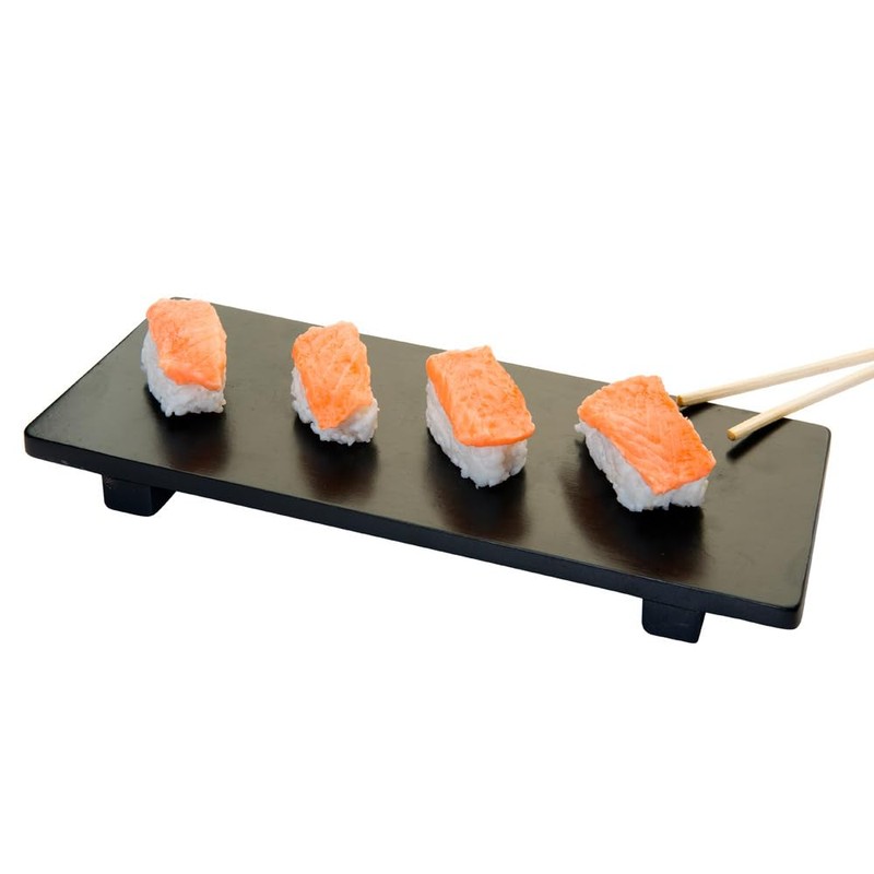 Garcia de Pou Bamboo Sushi Base, Black, 30 x 11