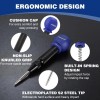 WORKPRO 5"Automatic Center Punch for Metal Adjustable Spring Loaded Center