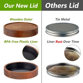 1 Gallon Drink Dispenser with Spigot 18/8 Stainless Steel – Airtight & Leakproof Glass Sun Tea Jar with Anti-Rust Lids, Beverage Dispenser for Parties (Single with Stand)