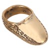 Archery Thumb Ring Universal Archery Shooting Metal Brass Finger Guard
