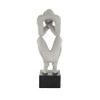 Deco 79 Polystone People Decorative Sculpture Crouching Home Decor Statue