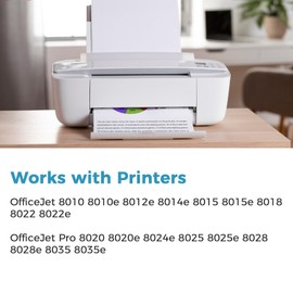 Inknova Inknova 910XL Ink Cartridges Black Color Combo Pack Compatible for HP 910 XL for HP910 HP910XL for OfficeJet Pro 8015e 8025e 8028e 8010 8025 8020 8020e 8035 8028 8015 8022 Printer Cyan Magenta Yellow