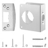 MP9457 Stainless Steel Lock and Door Reinforcement Plate fits 1-3/4"Thick