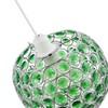 Modern Round Globe Easy Fit Pendant Shade with Small Forest