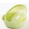 Kitchen Colander Bowl Plastic Large Capacity Multifunctional Portable Fruit Vegetable