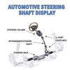 RABROPAR 13/16" 36 Spline X 3/4" DD Single Steering Shaft