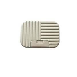 Travel Soap Box Soap Container with Lid Plastic Portable Soap Holder Leakproof for Bathroom Shower Gift (Green, Striped)