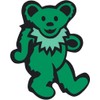Dancing Bear - Green with Light Necklace - Bumper Sticker/Decal