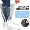 TOPONE Botas para Lluvia, Protector de Zapato Impermeable para Hombre