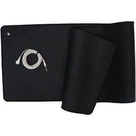 NIULAFR Grounding Mat Kit (2 Pack)-2 Grounding Mats (11.6 x 27) 2 Straight Cords (15ft) Reduce Inflammation, Improve Sleep and Help with Anxiety