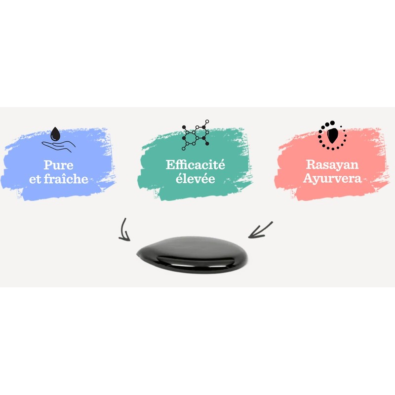 Shilajit aus Nepal, 30 g, weiches Harz, Messlöffel inklusive