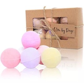 Glow By Daye, Bolas De Sal De Baño, Conjunto De 6