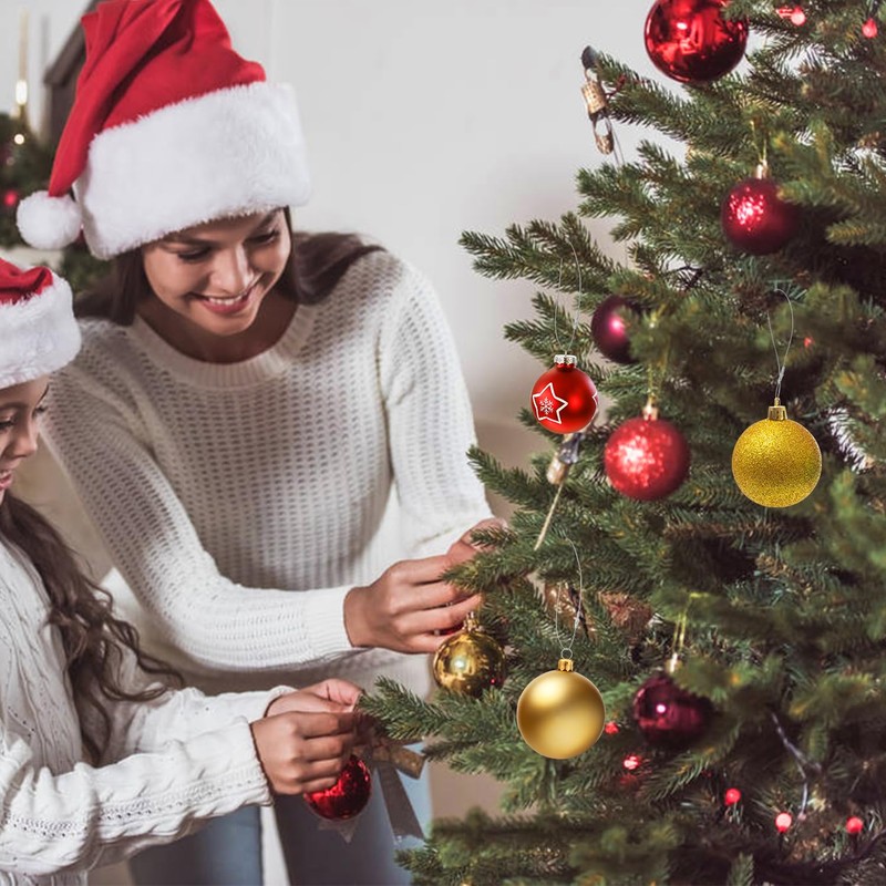 VEYLIN 100 Pcs 20cm Christmas Ornament Hanger String, Rope Ornament