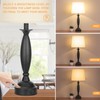 Beige Lamps for Bedrooms Set of 2 - Touch Control