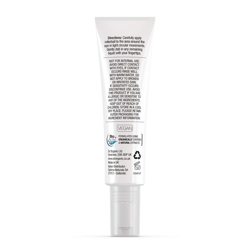 Dr Organic Dead Sea Mineral Eye Rescue Rollerball 15ml