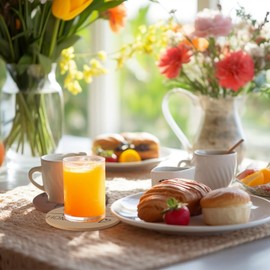 Coasters Sets of 6 Pack, Drink Wooden Coasters with Holder, for Tabletop Protection, Suitable for Kinds of Cups, Wooden Table, Cute Home Decor, Coasters Modern House Warming Gift, 9.5 CM