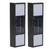 2 Sets Solar Wall Lamp IP65 Protection Grade Bidirectional Multifunctional